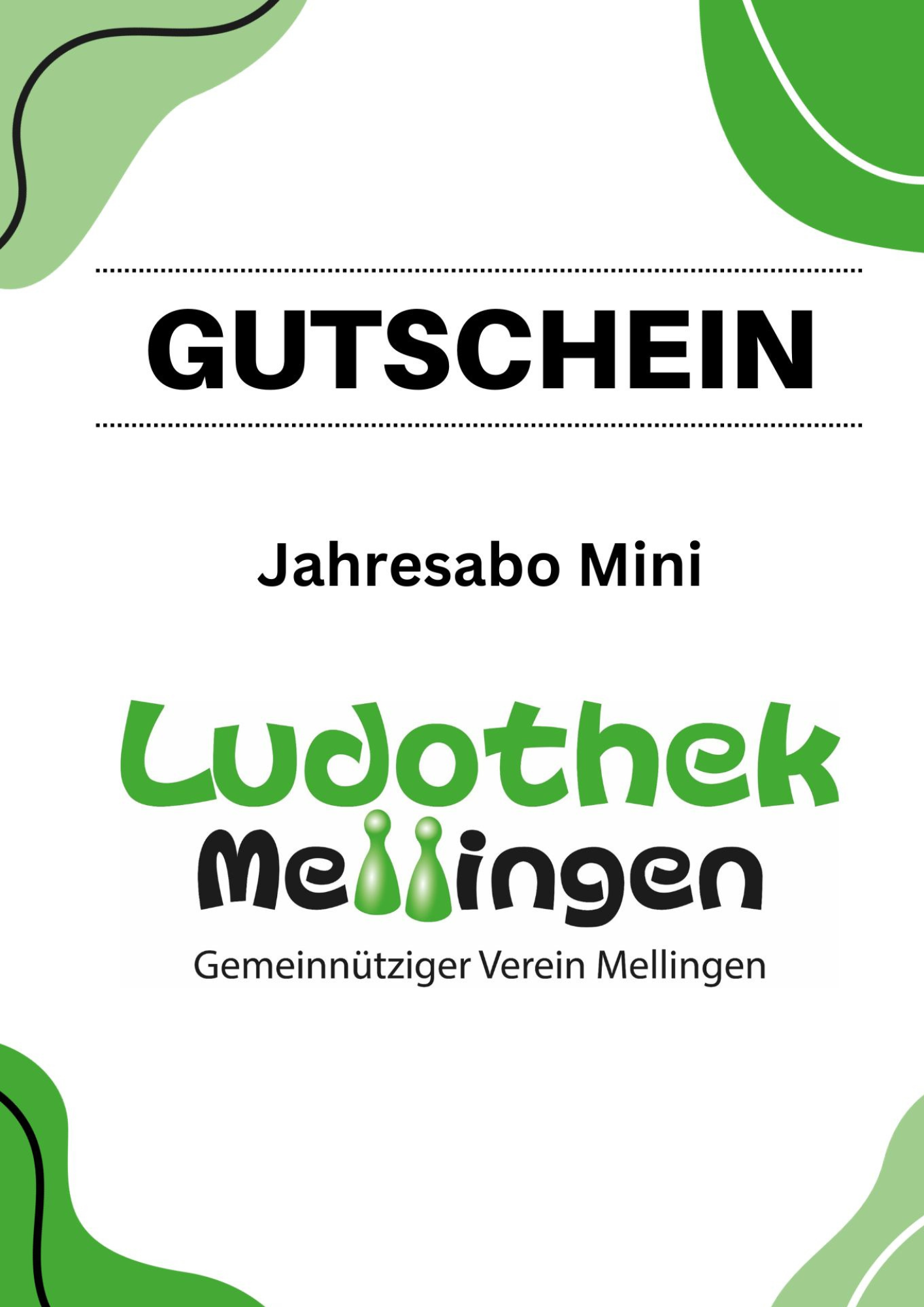 Gutschein für Werbung 19.10.24